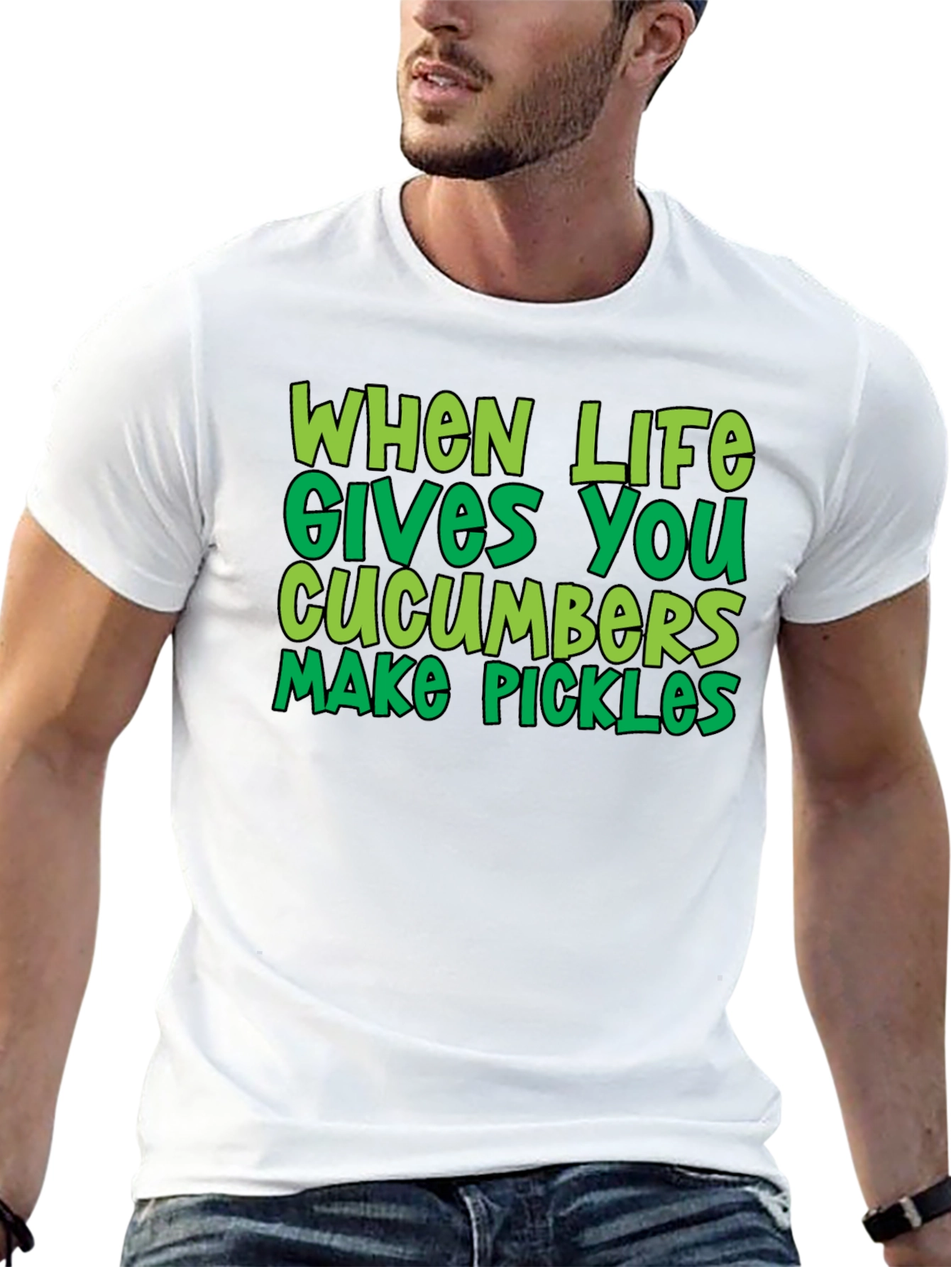 Cucumber Pickle Graphic Tee