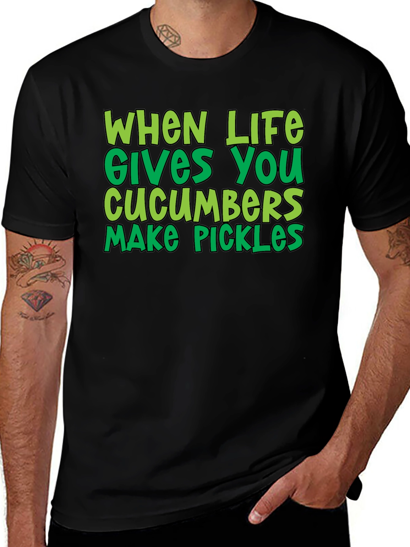 Cucumber Pickle Graphic Tee