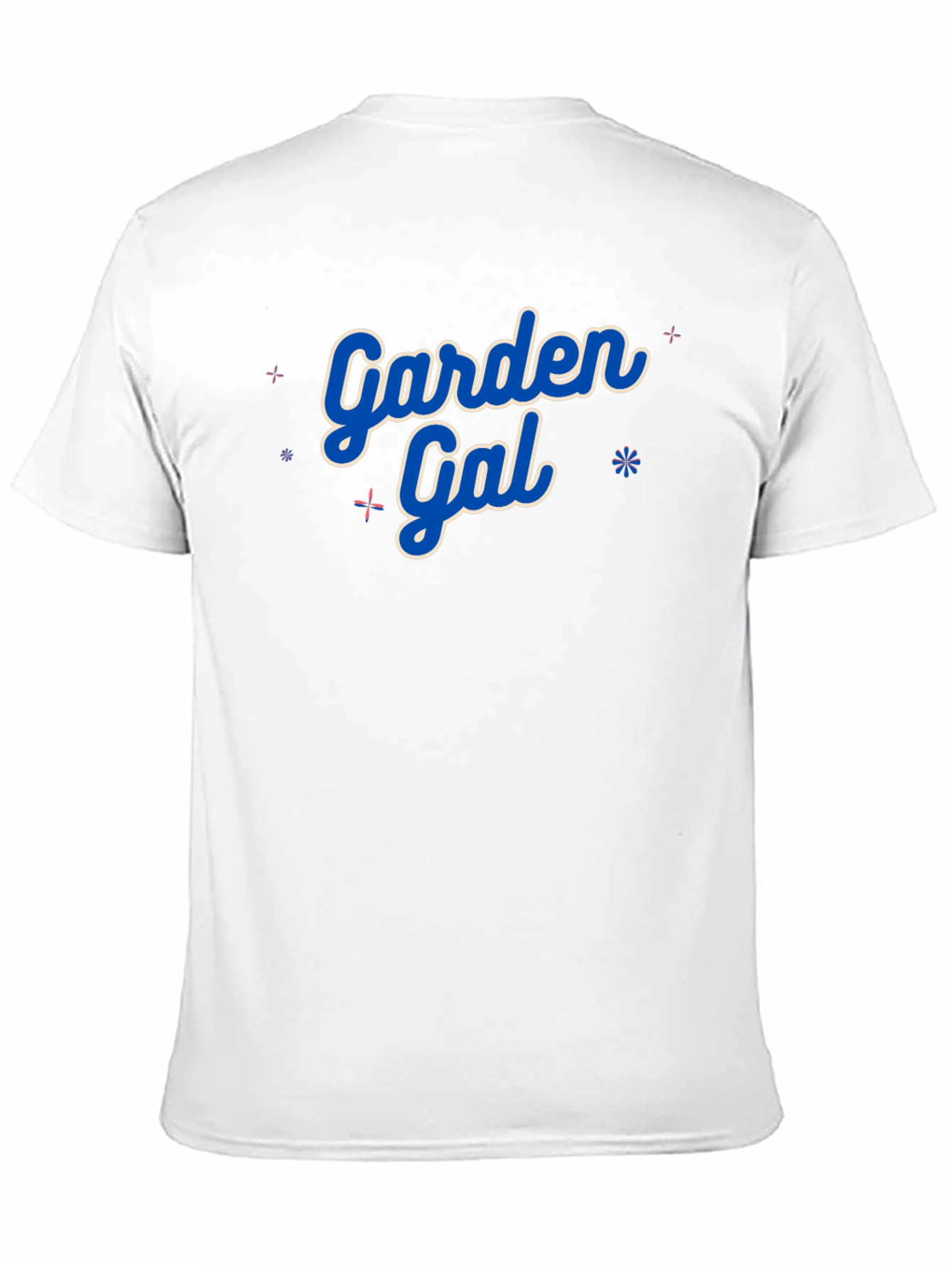 Garden Gal T-Shirt - Black Crew Neck