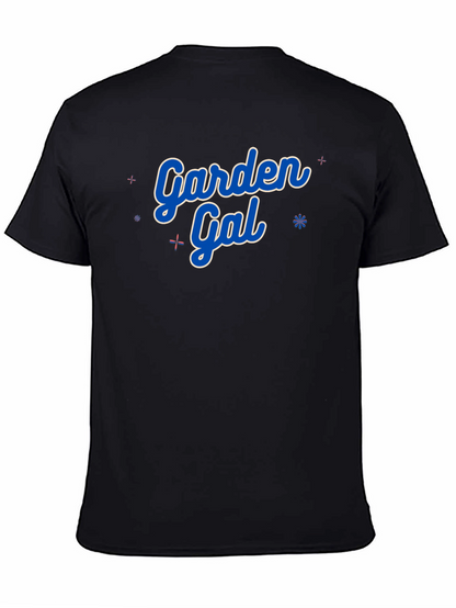 Garden Gal T-Shirt - Black Crew Neck