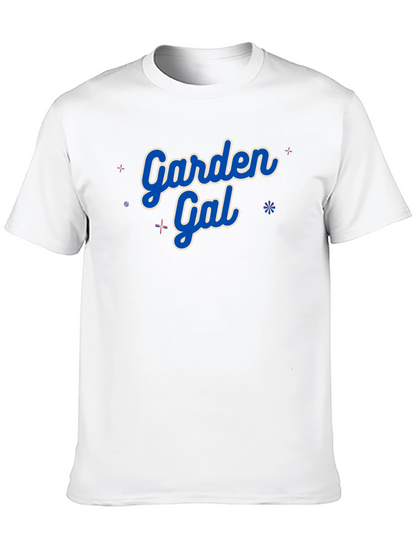 Garden Gal T-Shirt - Black Crew Neck