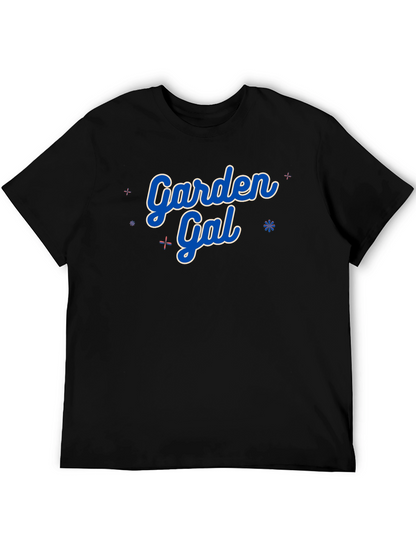 Garden Gal T-Shirt - Black Crew Neck