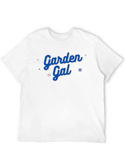 Garden Gal T-Shirt - Black Crew Neck