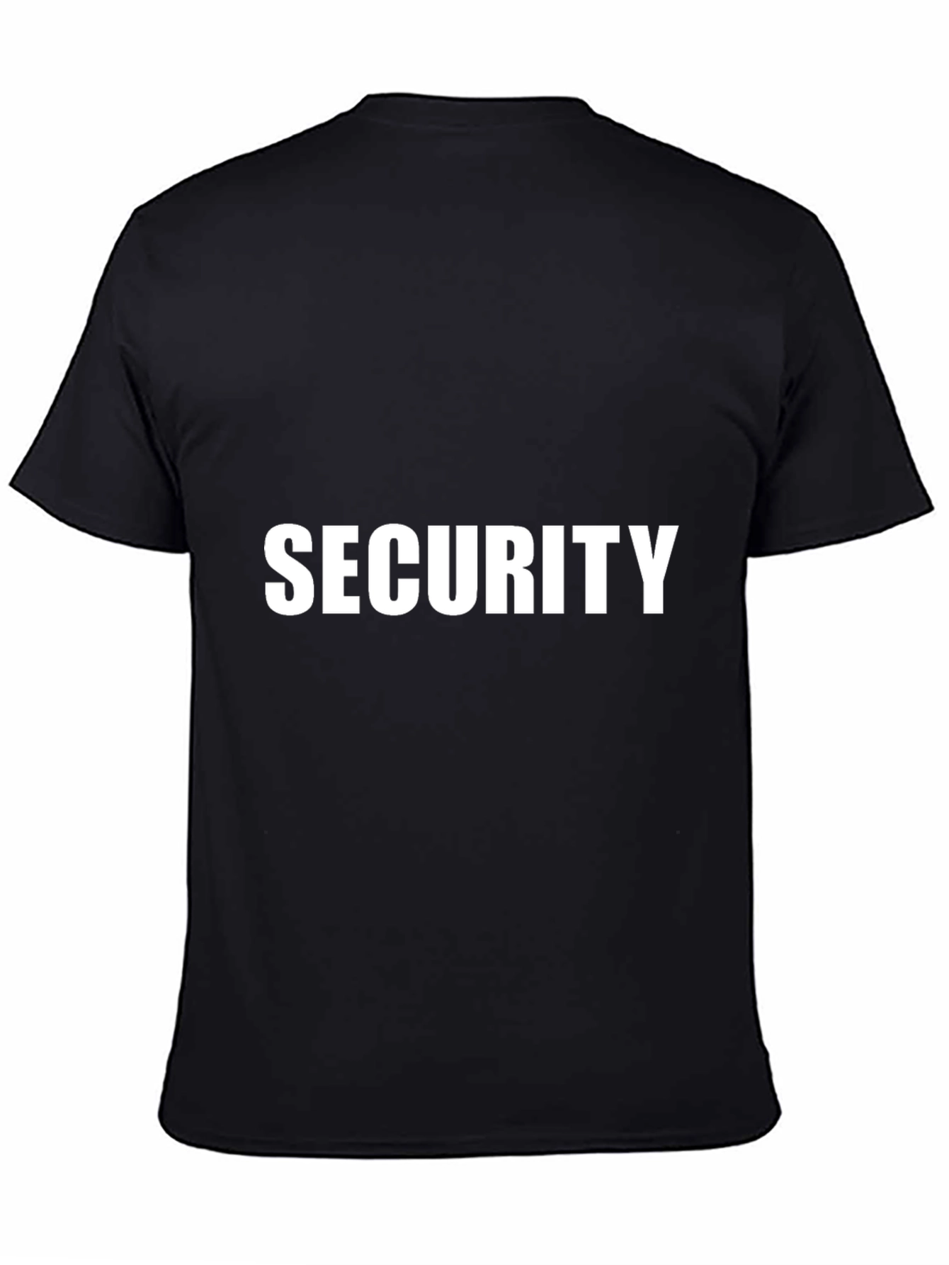 Security T-Shirt - Classic Crew Neck Short Sleeve