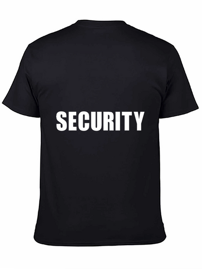Security T-Shirt - Classic Crew Neck Short Sleeve