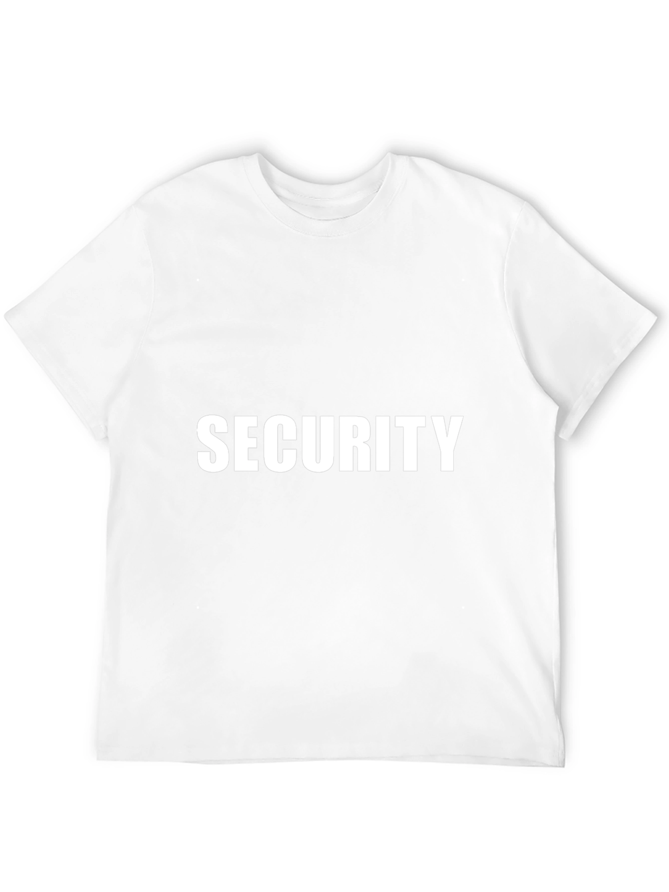 Security T-Shirt - Classic Crew Neck Short Sleeve