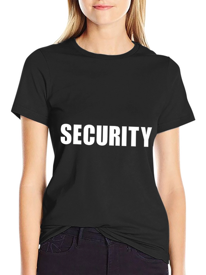 Security T-Shirt - Classic Crew Neck Short Sleeve