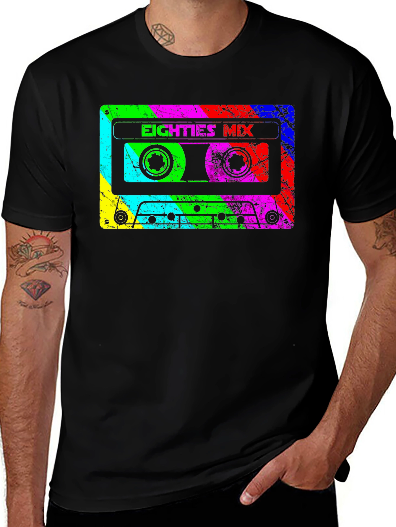 Retro 80s Mix Cassette T-Shirt