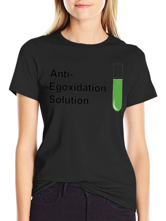 Anti-Egoxidation Solution Black T-Shirt