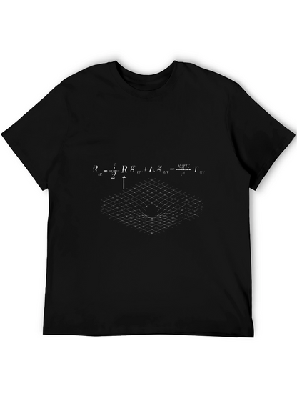 Science Equation Graphic Tee - Black