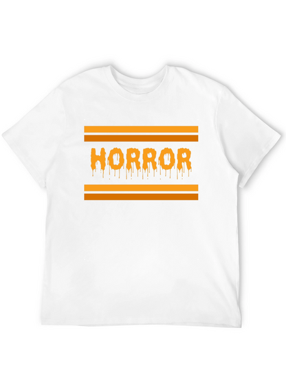 Horror Drip Graphic Tee - Halloween Vibes!