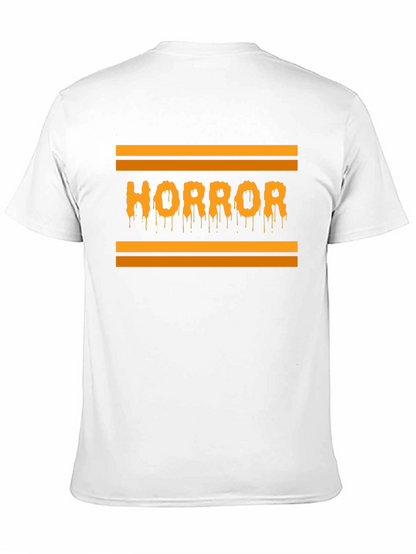 Horror Drip Graphic Tee - Halloween Vibes!