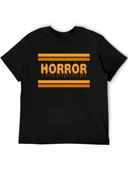 Horror Drip Graphic Tee - Halloween Vibes!