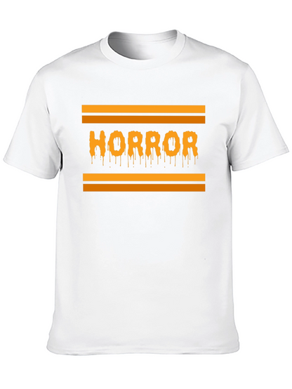 Horror Drip Graphic Tee - Halloween Vibes!
