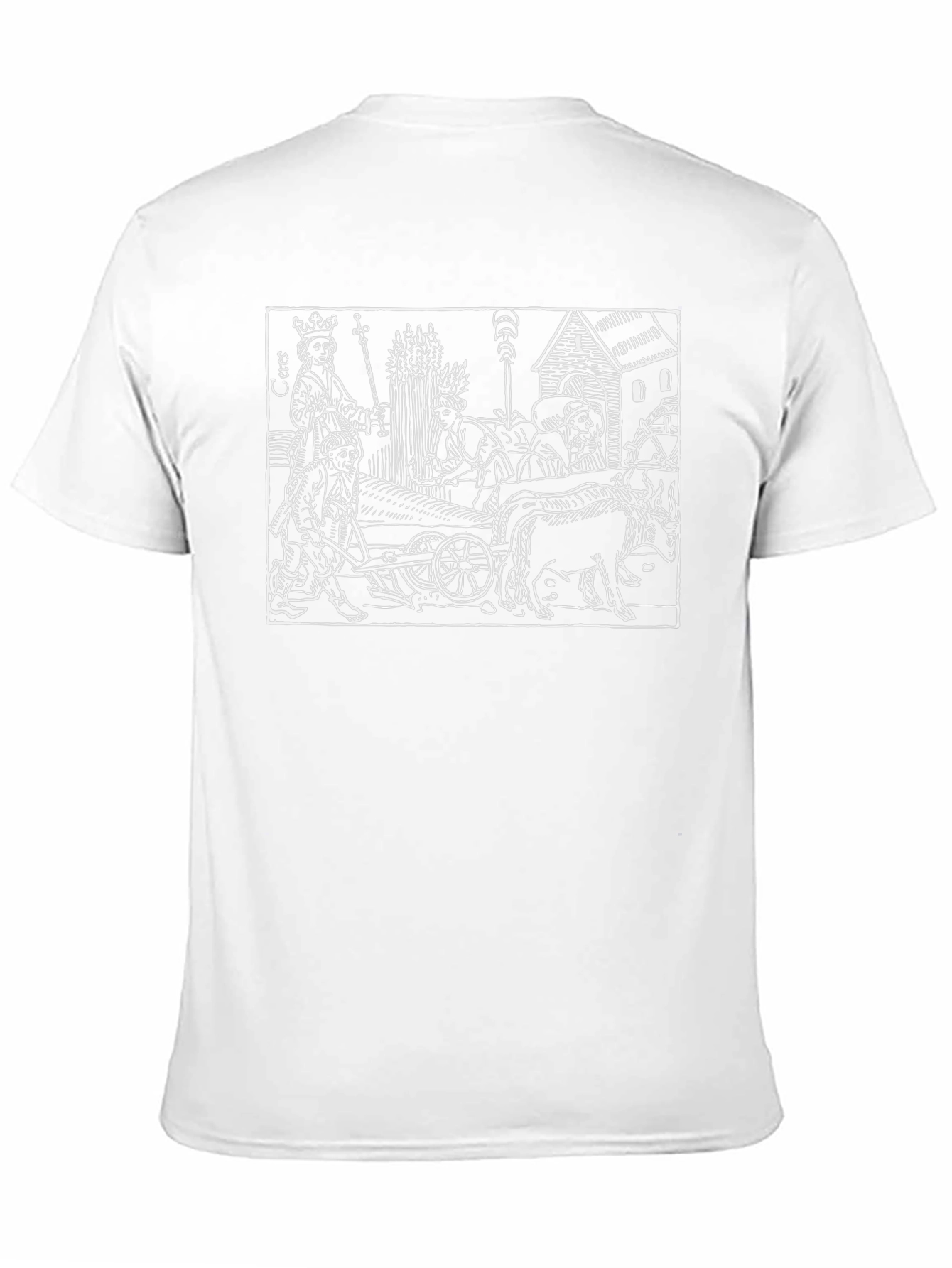 Medieval Harvest T-Shirt - Unique Graphic Tee