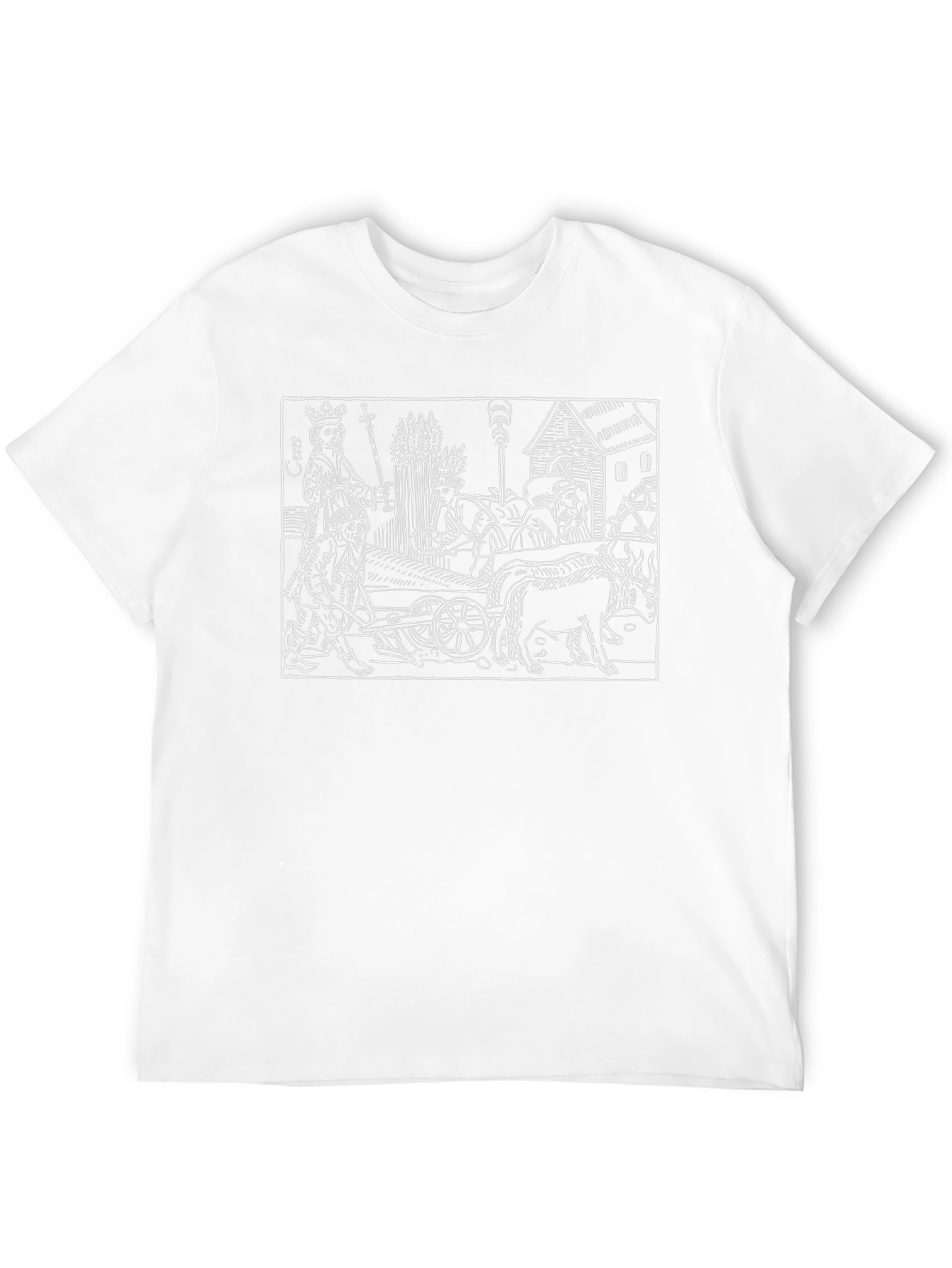 Medieval Harvest T-Shirt - Unique Graphic Tee