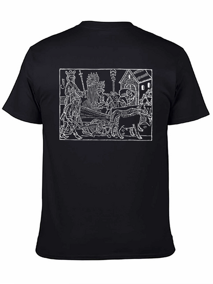Medieval Harvest T-Shirt - Unique Graphic Tee
