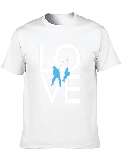 Love Fishing T-Shirt - Angler Graphic Tee