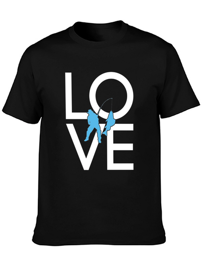 Love Fishing T-Shirt - Angler Graphic Tee