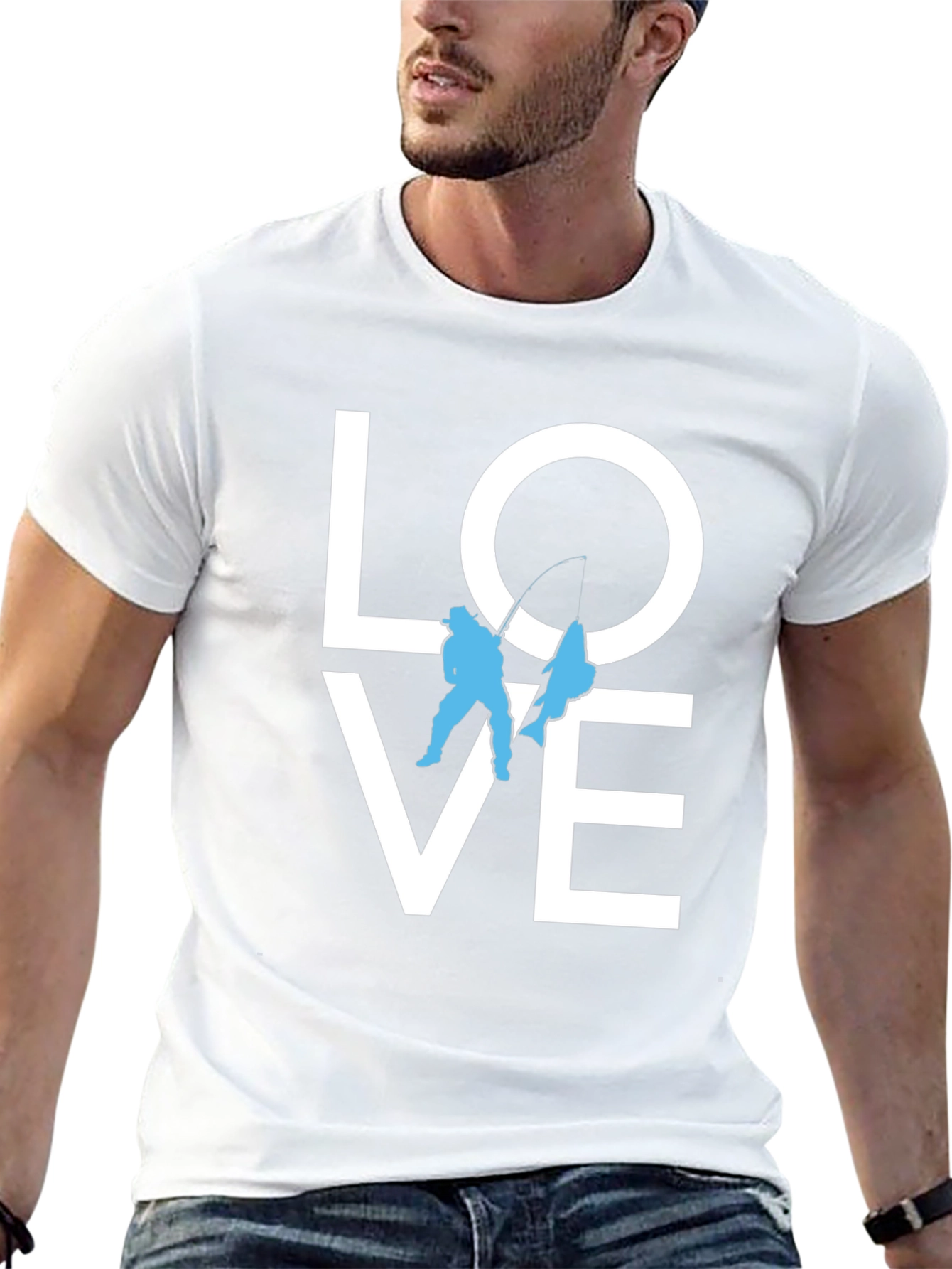 Love Fishing T-Shirt - Angler Graphic Tee