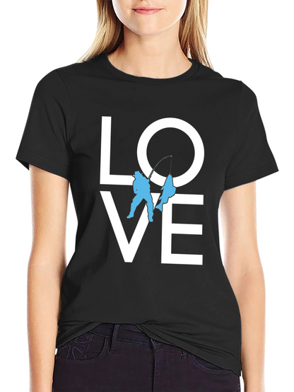 Love Fishing T-Shirt - Angler Graphic Tee