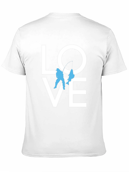 Love Fishing T-Shirt - Angler Graphic Tee