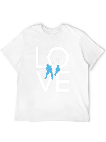 Love Fishing T-Shirt - Angler Graphic Tee
