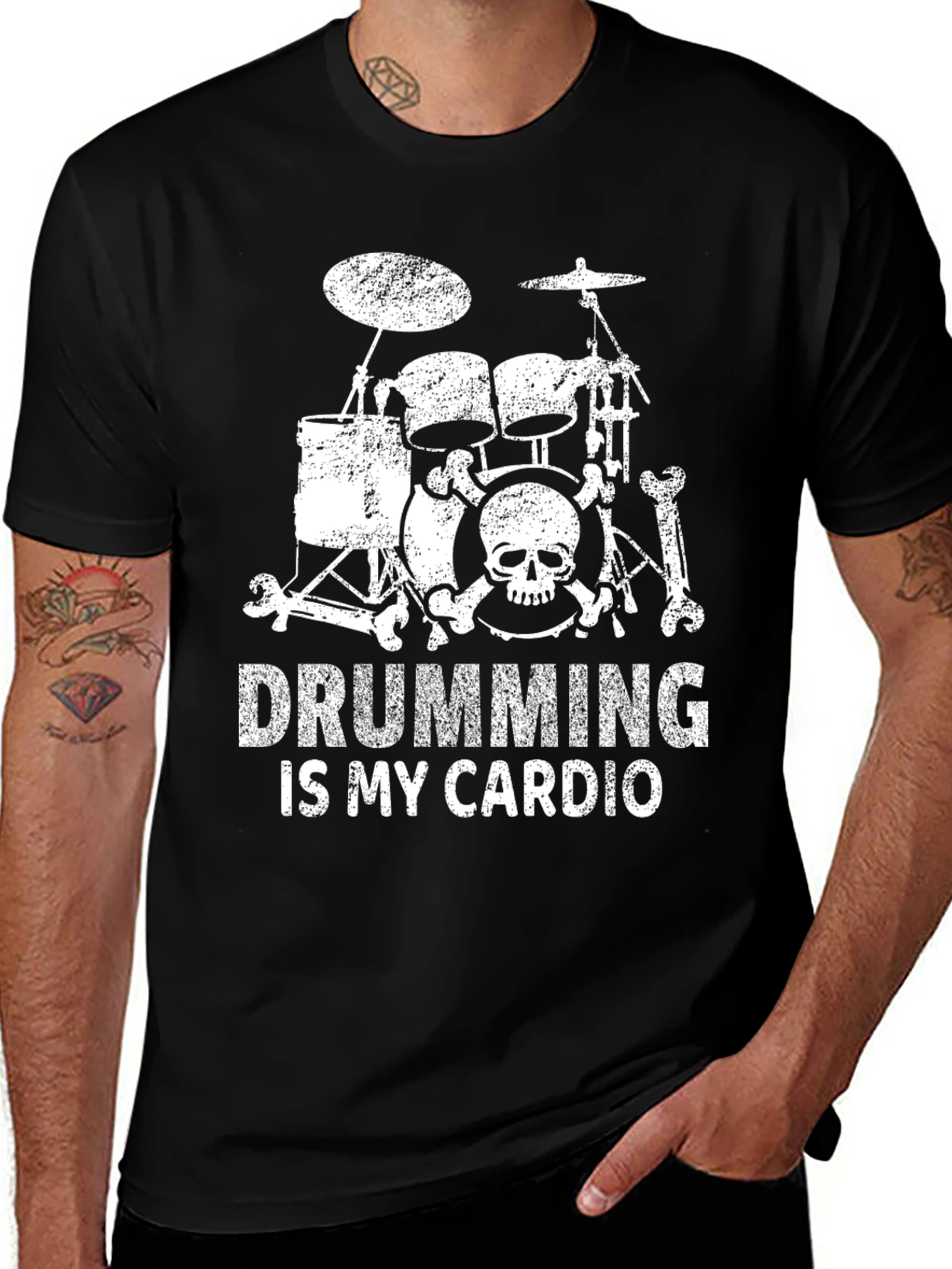 Drumming is My Cardio T-Shirt