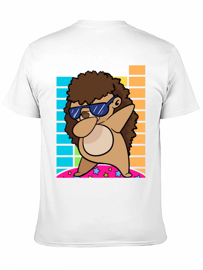 Dabbing Hedgehog Graphic Tee - Cool & Fun Design