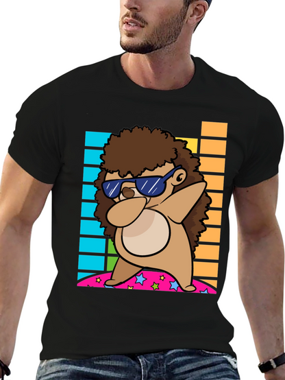 Dabbing Hedgehog Graphic Tee - Cool & Fun Design