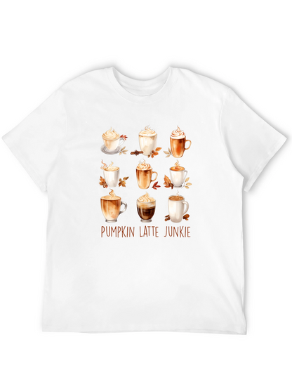 Pumpkin Latte Junkie T-Shirt