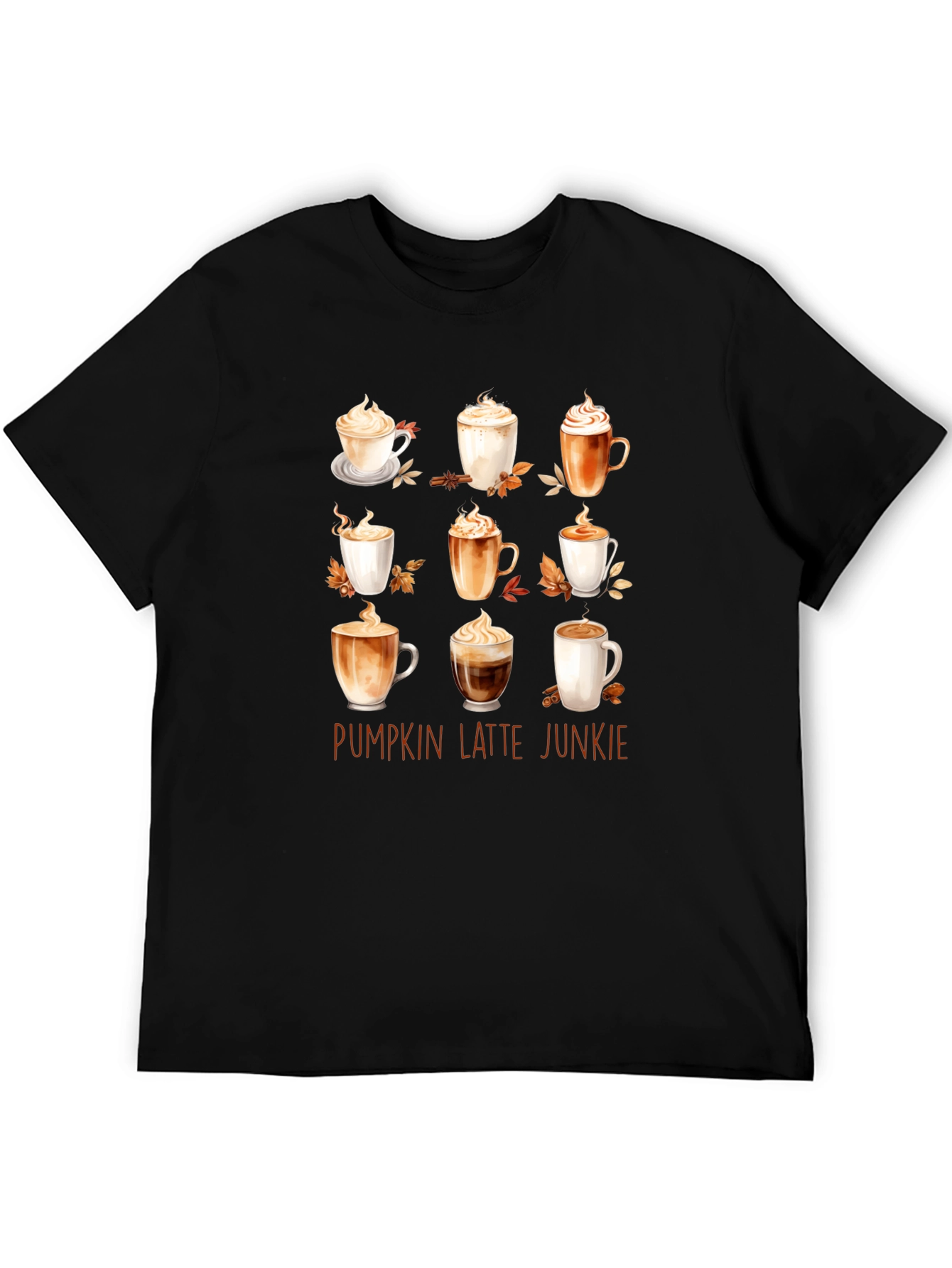 Pumpkin Latte Junkie T-Shirt