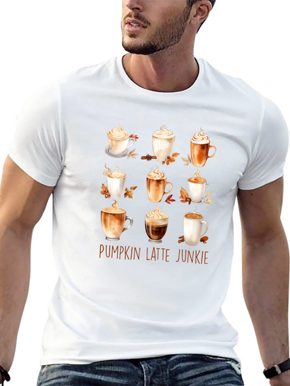 Pumpkin Latte Junkie T-Shirt