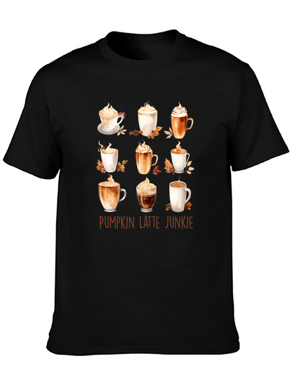 Pumpkin Latte Junkie T-Shirt