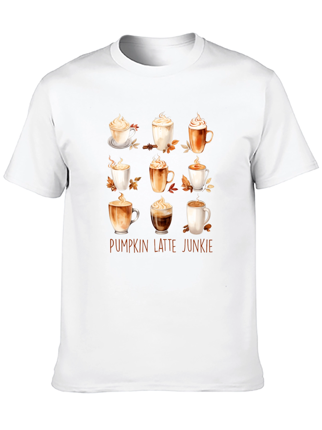 Pumpkin Latte Junkie T-Shirt