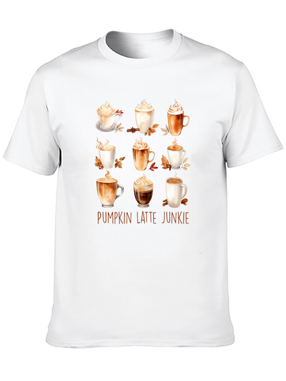 Pumpkin Latte Junkie T-Shirt