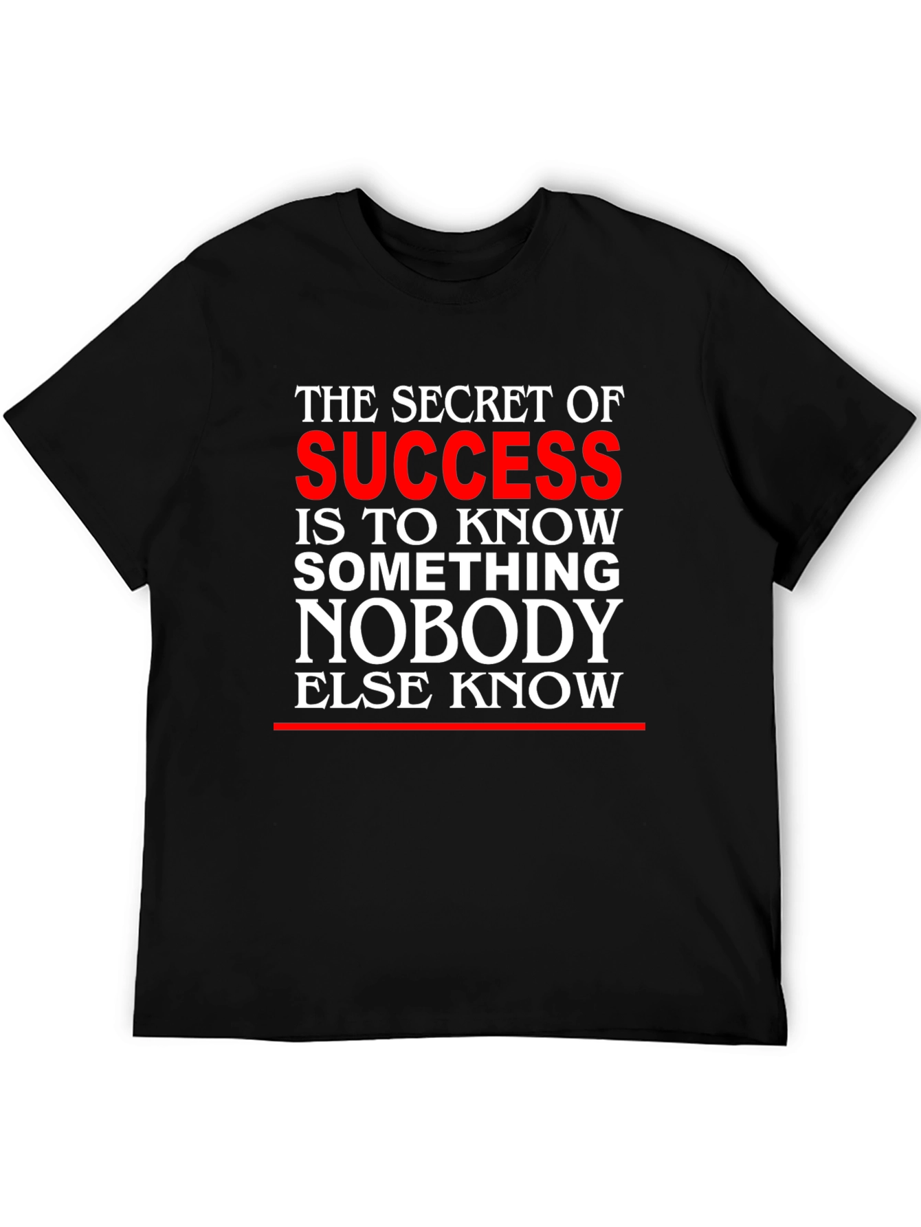 Secret of Success Graphic T-Shirt