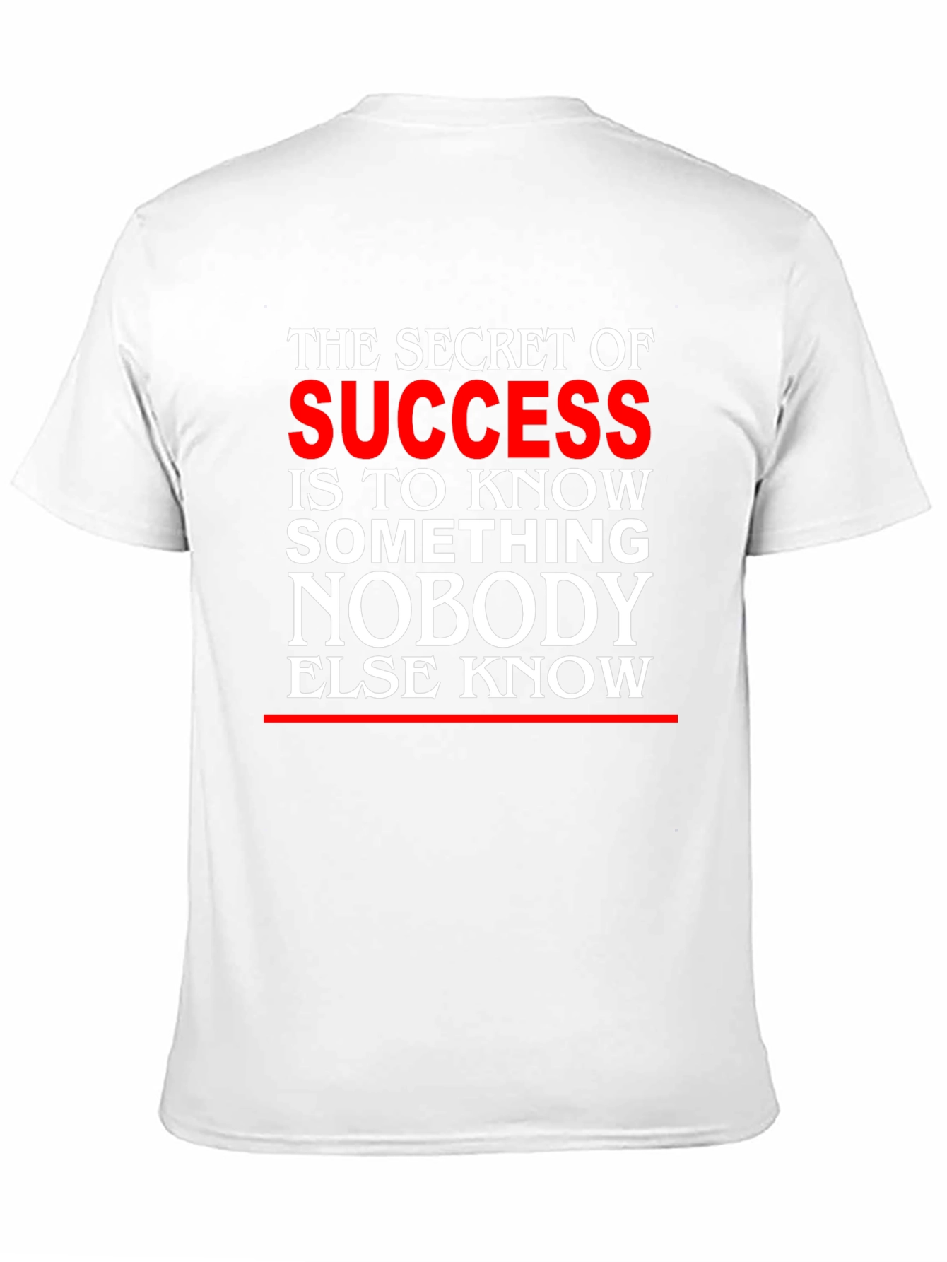 Secret of Success Graphic T-Shirt
