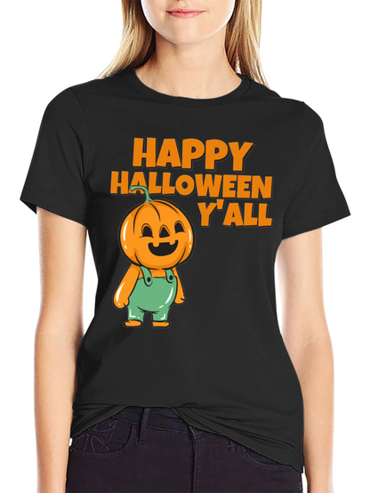 Happy Halloween YAll Pumpkin T-Shirt