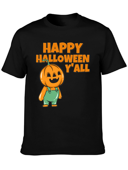 Happy Halloween YAll Pumpkin T-Shirt