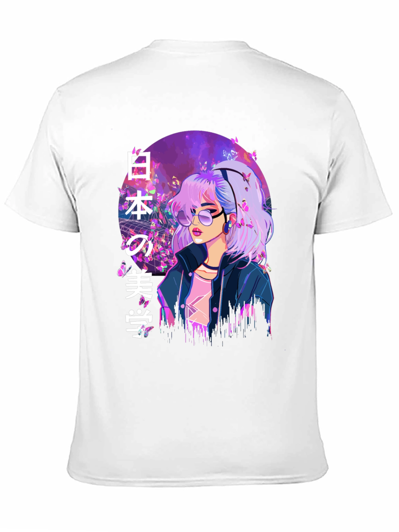 Anime Girl T-Shirt - Japanese Aesthetic Style