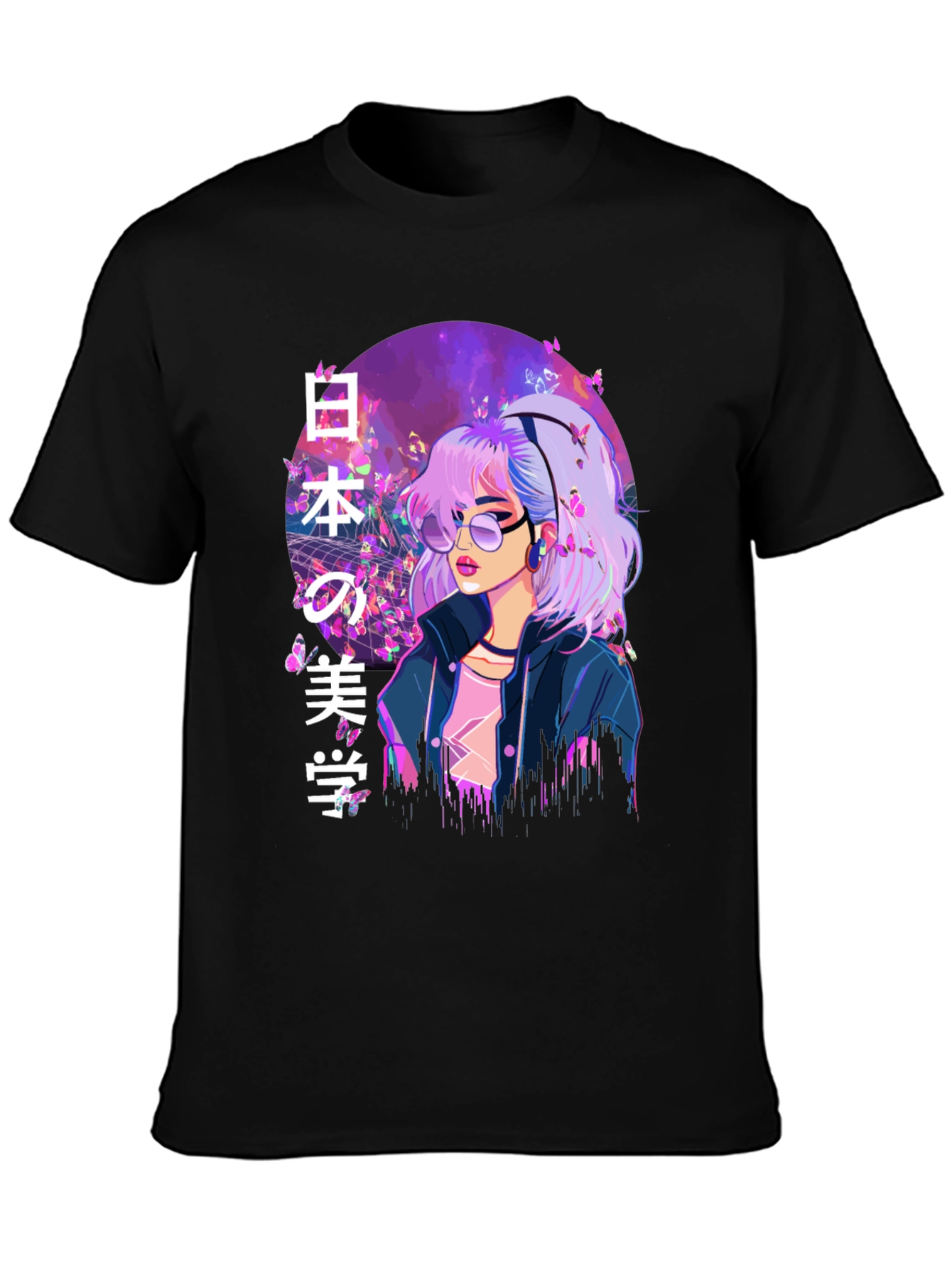 Anime Girl T-Shirt - Japanese Aesthetic Style