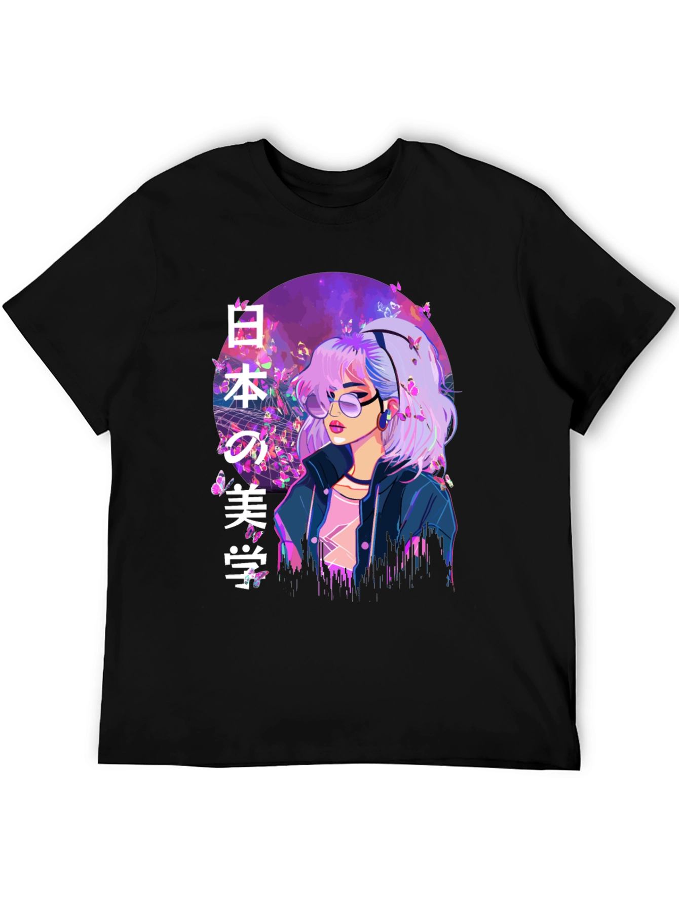 Anime Girl T-Shirt - Japanese Aesthetic Style
