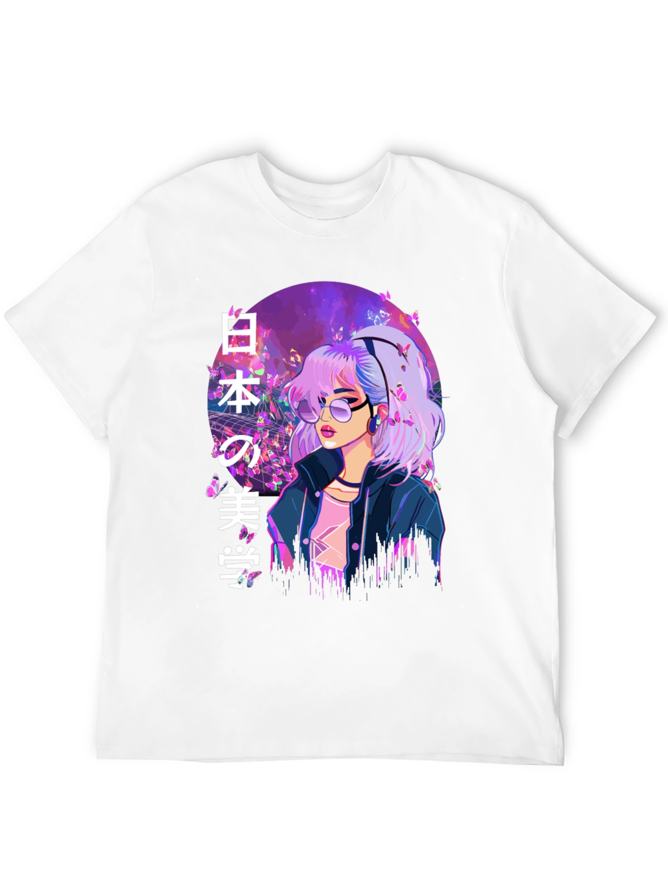 Anime Girl T-Shirt - Japanese Aesthetic Style