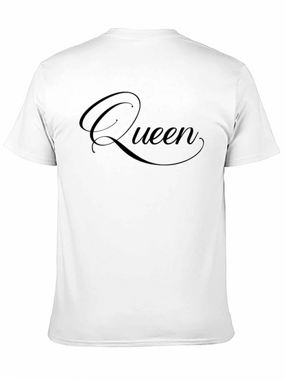 Queen Graphic Tee - Sleek Black T-Shirt
