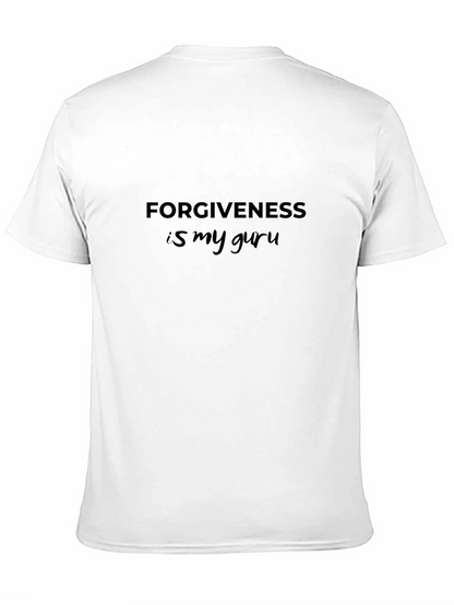 Forgiveness is My Guru Black T-Shirt
