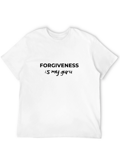 Forgiveness is My Guru Black T-Shirt
