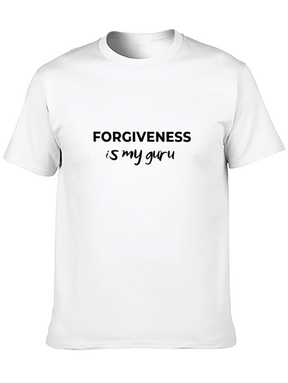 Forgiveness is My Guru Black T-Shirt