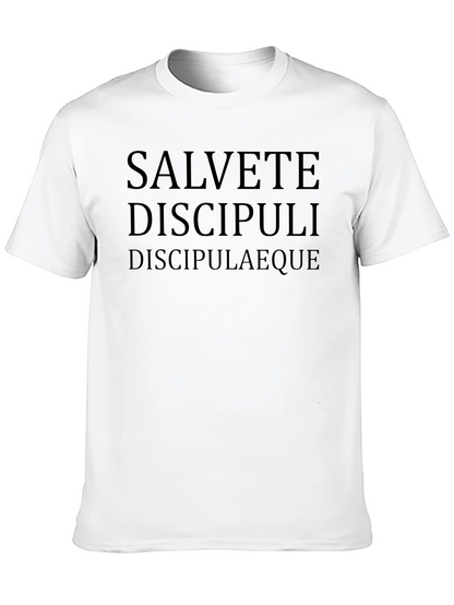 Salvete Discipuli T-Shirt - Latin Student Tee