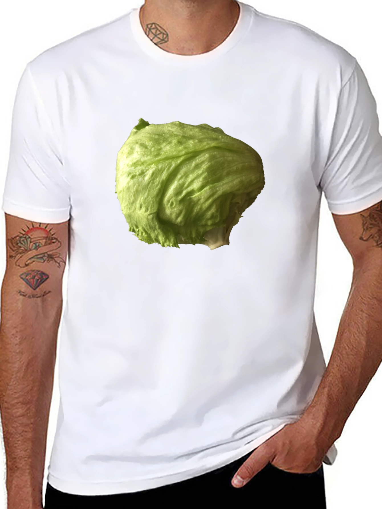 Lettuce Graphic Tee - Fresh & Fun
